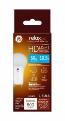 Hardware Store USA | GE10.5W SW A19 Rel Bulb