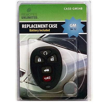 Hardware store usa |  GM 5 Button Repl Case | CASE-GM54B | REMOTES UNLIMITED INC