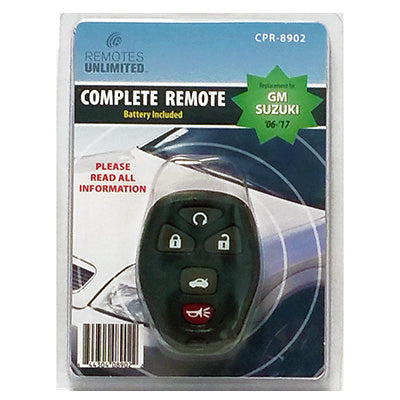 Hardware store usa |  GM 5 Button Remote | CPR-8902 | REMOTES UNLIMITED INC