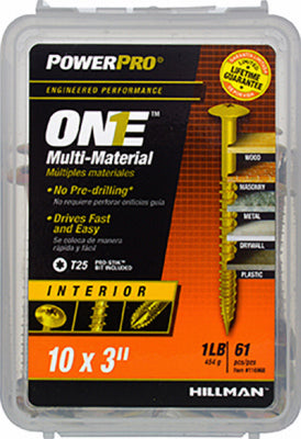 Hardware Store USA | 59PK 10x3 WH INT Screw