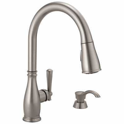 Hardware store usa |  SS SGL Pul Kitch Faucet | 19962Z-SSSD-DST | DELTA FAUCET CO