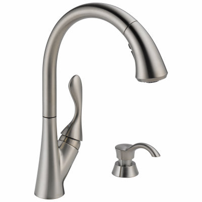 SS SGL Pul Kitch Faucet - Hardware & Moreee