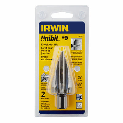 Hardware store usa |  7/8 & 1-1/8 Step Bit | 10239 | IRWIN INDUSTRIAL TOOL CO