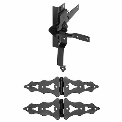 Hardware Store USA | BLK Gate Kit/Hinges