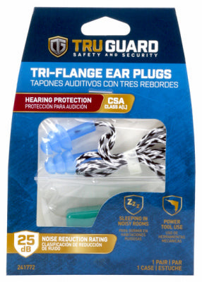 Hardware store usa |  Tri Flange Ear Plugs | SWX00231-01 | SAFETY WORKS INC