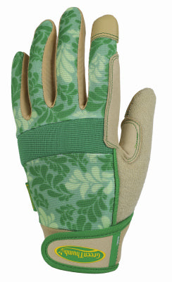 Green thumb medium women's garden glove
