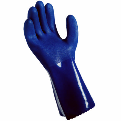 Hardware store usa |  LG Mens BLU Cuff Gloves | 23407-16 | BIG TIME PRODUCTS LLC