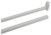 Hardware Store USA | 48-72WHT RND Closet Rod