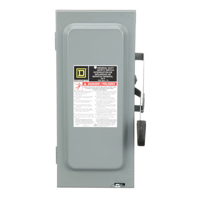 Hardware store usa |  60A GD Safe Switch | D222NCP | SQUARE D BY SCHNEIDER ELECTRIC