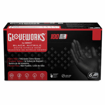 Hardware store usa |  100CT LG HD Nitr Gloves | GWBN46100 | AMMEX CORPORATION