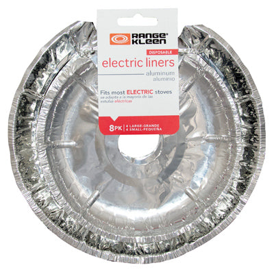 Hardware store usa |  8CT Elec Stove Liners | R101F8 | RANGE KLEEN