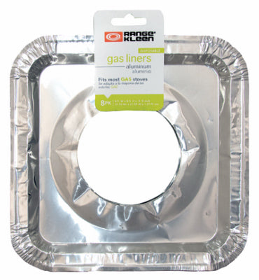 Hardware store usa |  8CT Gas Stove Liners | R201F8 | RANGE KLEEN