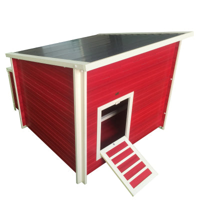 Hardware store usa |  Jumbo RED Chicken Barn | ECHK503-B-RD | NEW AGE PET-IMPORT