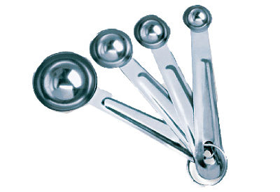 Hardware Store USA | 4PC SS Meas Spoon Set