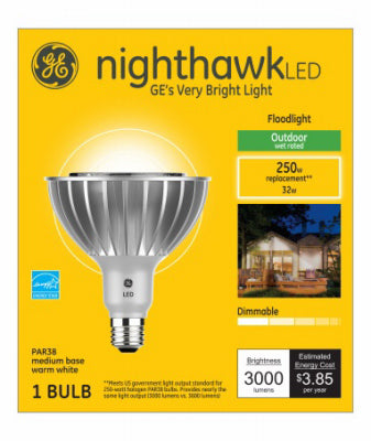 Hardware Store USA | GE 27W WW Par38FLD Bulb