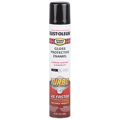 Hardware Store USA | 24OZ BLK GLS Turb Spray