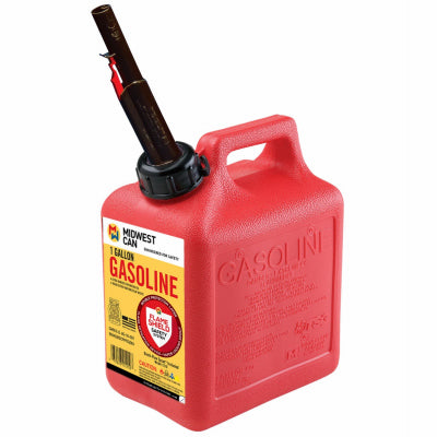 Hardware store usa |  GAL RED Poly Gas Can | 1210 | MIDWEST CAN COMPANY