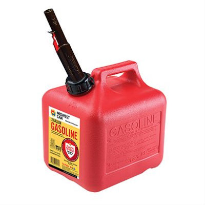 Hardware store usa |  2GAL RED Poly Gas Can | 2310 | MIDWEST CAN COMPANY