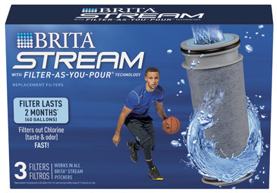 Hardware store usa |  Brita 3PK Stream Filter | 36215 | CLOROX SALES CO BRITA DIV