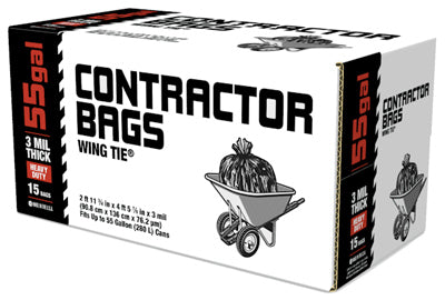 Hardware store usa |  15CT 55G Contractor Bag | 1628318 | BERRY GLOBAL
