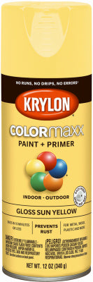 Hardware Store USA | 12OZ Sun YEL GLS Paint