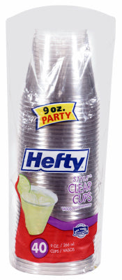 Hardware store usa |  Hefty 40CT 9OZ CLR Cups | 00C20940 | REYNOLDS CONSUMER PRODUCTS