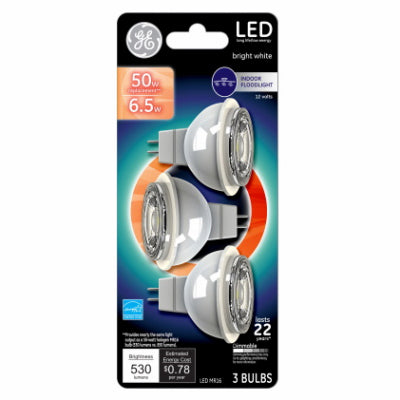 Hardware Store USA | GE 3PK 6.5W CLR Bulb