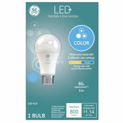 Hardware store usa |  GE 9W SW/Day A19 Bulb | 93100289 | G E LIGHTING