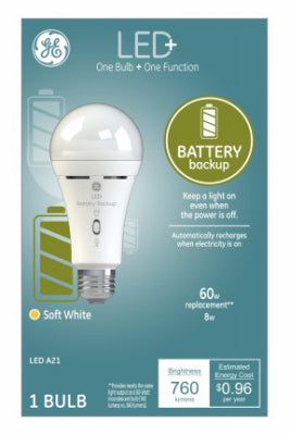 Hardware Store USA | GE 8W SW Batt Back Bulb