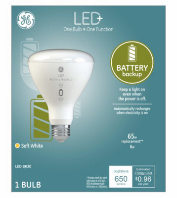 Hardware Store USA | GE8W SW Batt Back Bulb