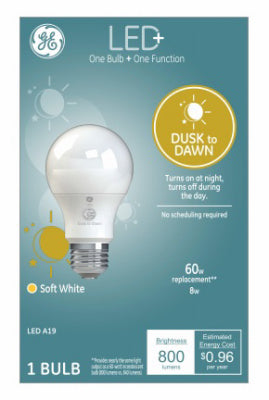 Hardware Store USA | GE 8W SW Dusk/Dawn Bulb