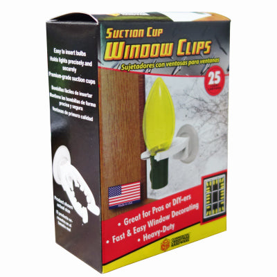 Hardware store usa |  Suction Cup Window Clip | 258273 | ADAMS MFG CO