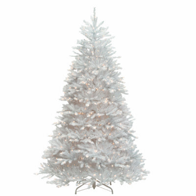 Hardware store usa |  7' WHT Dunhill Art Tree | TDUWH-70LO | NATIONAL TREE CO-IMPORT