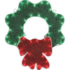 Hardware Store USA | HW GRN Wreath/RED Bow | Pack Of 4