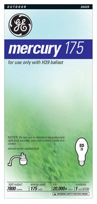 Hardware Store USA | GE 175W ED28 Mogul Bulb