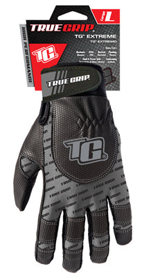 Hardware store usa |  MED BLK/GRY Work Glove | 9896-23 | BIG TIME PRODUCTS LLC