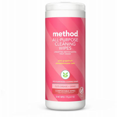 Hardware Store USA | 30CT Method Grapef Wipe