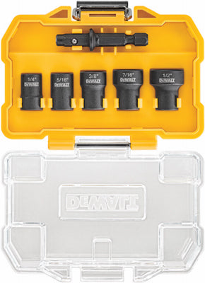 Hardware Store USA | 5PC Imp Nut DR Bit Set