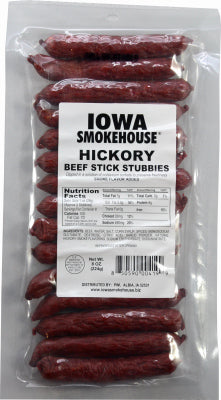 Hardware store usa |  8OZ Hick Beef StuBBies | IS-8BSTH | IOWA SMOKEHOUSE/PREFERRED WHOLESALE