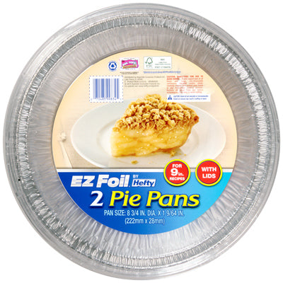 Hardware Store USA | 3PK EZ Foil Pie Pans