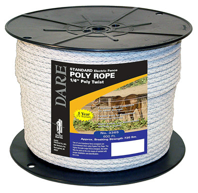 Hardware Store USA | 6mmx600Twist Poly Rope