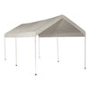 Hardware store usa |  10x20WHT Carport Canopy | 26011 | SHELTERLOGIC CORP