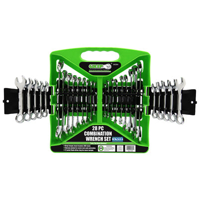 Hardware store usa |  28PC Combo Wrench Set | 89364 | GRIP ON TOOLS