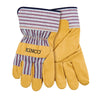 Hardware store usa |  LG LTHR Palm Glove | 1917-L | KINCO INTERNATIONAL