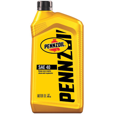 Hardware Store USA | Pennz QT 40W Motor Oil