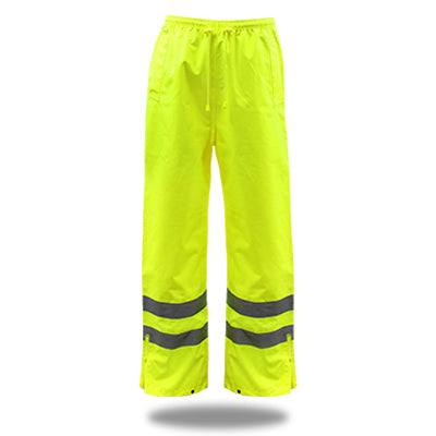 Hardware store usa |  MED HiVis YEL Rain Pant | 3NR3000M | SAFETY WORKS INC