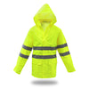Hardware store usa |  LG YEL PU Rain Jacket | 3NR5000L | SAFETY WORKS INC