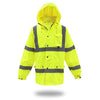Hardware store usa |  2XL YEL PU Rain Jacket | 3NR60002X | SAFETY WORKS INC
