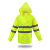Hardware store usa |  XL YEL PU Rain Jacket | 3NR5000X | SAFETY WORKS INC