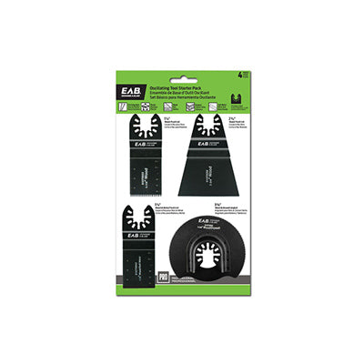Hardware store usa |  4PC Ocs Tool Blade Set | 1070212 | EAB TOOL CO USA INC